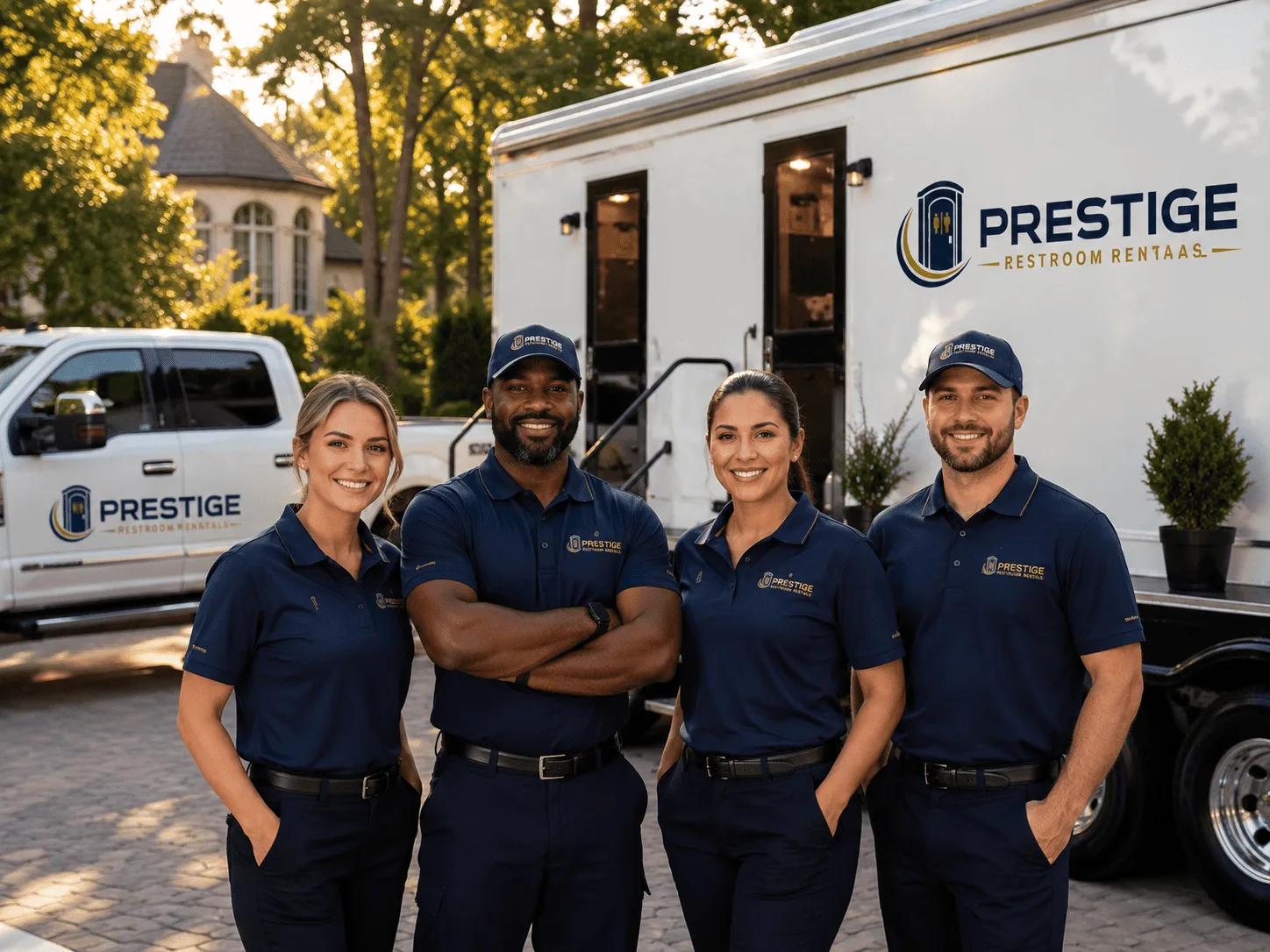 Trusted Luxury Portable Restrooms company in Jud, ND